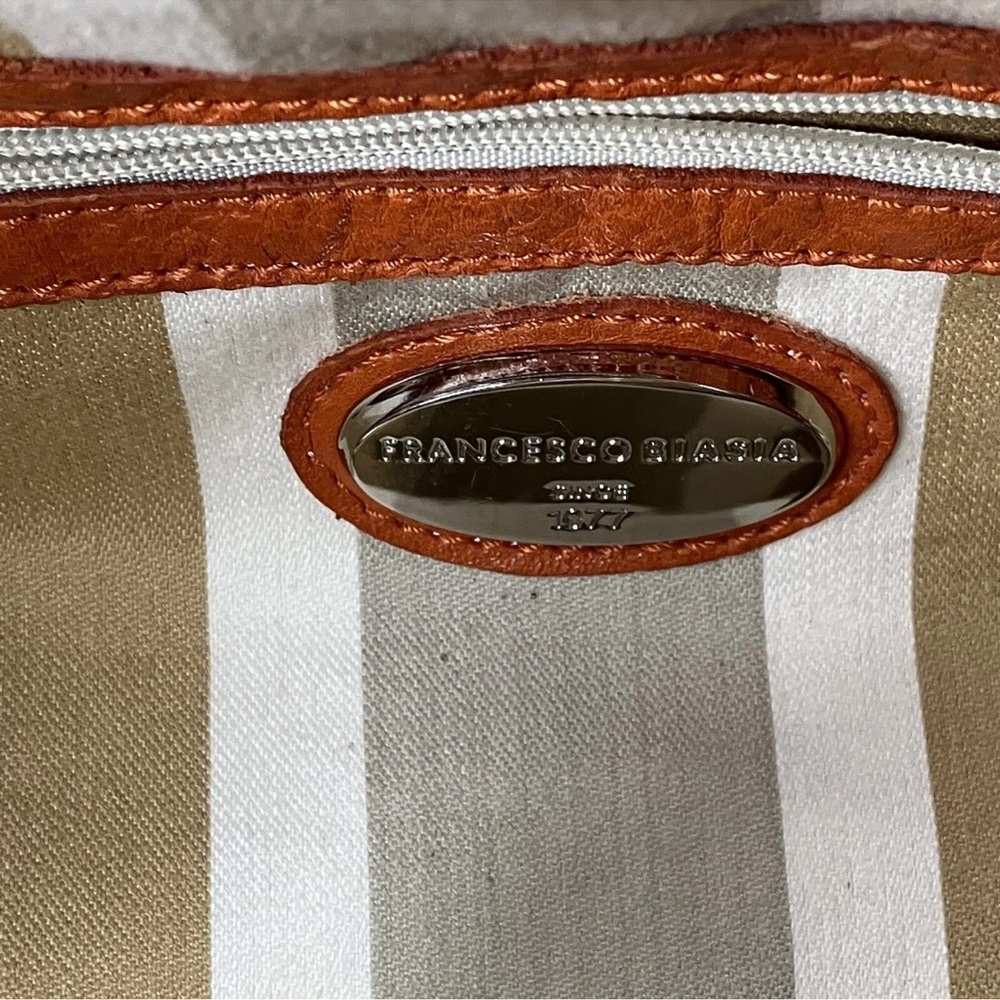 Francesco Biasia Bag in Tan and Cream